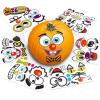 ArtCreativity Halloween Pumpkin Decorating Stickers – 12 Large Sheets – Jack-o-Lantern Decoration Kit – 26 Total Face Stickers – Cute Halloween Decor Idea – Treats, Gifts, and Crafts for Kids- 6″ x 9″(26 Faces)