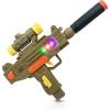 ArtCreativity LED Uzi Style Play Gun with Lights & Sound, 12.5 Inch Toy Gun with Awesome LED & Realistic Sound Effects, Pretend Play Firearm Toy, Great Birthday Gift for Kids – Batteries Not Included