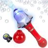 ArtCreativity Light Up Shuttle Bubble Blower Wand – 12.5 Inch Illuminating Bubble Blower with Thrilling LED Effects, Batteries and Bubble Fluid Included, Great Gift Idea, Party Favor – Assorted Colors