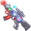 ArtCreativity Light Up Space Gun Toy for Kids – 12.5 Inch Alien Blaster with Multicolor LEDs, Sound Effects, Batteries Included, Fun Halloween Costume Accessory and Party Toy