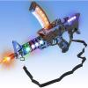 ArtCreativity Light Up Space Rifle Toy Gun, Cool LED and Sound Effects, 20.5 Inch Pretend Play Military Submachine Pistol with Batteries Included, Great Gift for Boys and Girls
