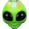ArtCreativity Light-Up Flip Alien Mask, Halloween Martian Face Mask with Multiple Flashing Modes and Adjustable Strap, LED Scary Mask for Kids, Fun Halloween Costume Accessories, Great Gift Idea