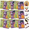 ArtCreativity Make Your Own Jack-O-Lantern Face Sticker Set – 24 Sheets – Customizable Halloween Stickers for Kids, Fun Crafts Classroom Activity, Best for Halloween Party Favors, Goodie Bag Fillers(36 Pack)