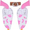 ArtCreativity Pink Cowgirl Holster and Western Toy Gun Set – Pink Toy Gun with Holster for Girls Cowgirl Costume, 2 Gun Toys, and Brown Western Belt – Cowgirl Accessories for Girls Halloween Costume