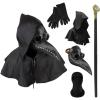 ArtCreativity Plague Doctor Halloween Costume for Kids – Halloween Plague Doctor Costume Set with Mask, Hood and Gloves – Steampunk Mask – Steampunk Costumes for Kids and Teens