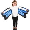 ArtCreativity Plush Wearable Butterfly Wings, 1 Pair, Butterfly Wings for Girls & Boys in Blue, Kids’ Butterfly Halloween Costume Made of Soft Material, Dress Up Accessories for Children