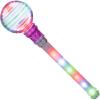 ArtCreativity Spinning Light Up Wand for Kids, 14-Inch LED Light Wand with Batteries Included, Fun Light Up Spinning Wand for Boys and Girls, Perfect Party Favor or Birthday Gift