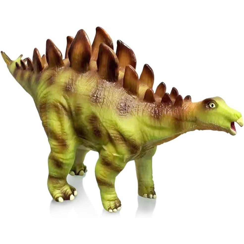 imageArtCreativity Soft Stegosaurus Dinosaur Toy  Roaring Sounds Large Soft Touch Free Standing Great for Kids Imaginative Play