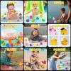ArtCreativity 100 Rubber Ducks for Jeep Ducking, Fun Rubber Duckies in Bulk for Jeeps, Jeep Ducks, Bathtub Toys, Carnival Prizes & Birthday Party Favors for Kids, 17 Unique Designs(100 Pack)