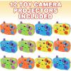 ArtCreativity 12Pcs Kids Toy Camera Projector with Images in Viewfinder – Battery Operated Toddler Camera for Kids with Wild Animal Slides, Kids Birthday Party Favor, Safari Party Favors