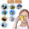 ArtCreativity 12Pcs Kids Toy Camera Projector with Images in Viewfinder – Battery Operated Toddler Camera for Kids with Wild Animal Slides, Kids Birthday Party Favor, Safari Party Favors