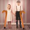 ArtCreativity 2 Pieces Large Inflatable Cane Prop – 35 Inches, Brown & Black Inflatable Kids Toy Canes, Over The Hill Party Supplies, 40th, 50th, 60th Birthday Decorations, 100 Days of School Costume
