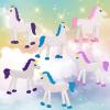 ArtCreativity 24 Pcs Bendable Unicorns Toys for Girls, Flexible Easter Gift Toys Unicorn Figurines, Easter Basket Essentials, Cupcake Toppers, Piñata Fillers, Birthday Party Favors, Goodie Bag Stuffer