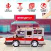 ArtCreativity 3D Puzzle Car Toy (Fire Truck) – Wooden Car Building Kit for Kids – STEM Wood Building Kit with Pullback Mechanism – Wooden Puzzle Model Car Kit – STEM Projects for Teens(Ambulance)