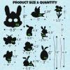 ArtCreativity 48 Pcs Easter Scratch Art for Kids, Includes Wooden Sticks & Ribbons, Fun Craft Kit, Creative Teen Easter Basket Stuffers, Unique Decorations & Gifts for Children