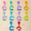 ArtCreativity Acrylic Mermaid Tail Charms – Set of 24 – Mermaid Charms in 10 Assorted Colors – Mermaid Cake Topper Set with a Crystal Look – Mermaid Crafts for Necklaces, Earrings, and Keychains