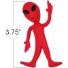 ArtCreativity Bendable Alien Figures (Set of 12) Bendable Alien Toys for Kids, Alien Party Favors for Boys and Girls, Stress Relief Fidget Toys for Kids, Goodie Bag Stuffers, and Pinata Fillers