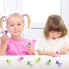 ArtCreativity Bendable Alien Toys, (Set of 48) Mini alien figures Bendy Toy for Kids, Alien Party Favors, Birthday Party Favor Goodie Bag Stuffers, Piñata Fillers, Stress Relief Fidget Toys for Kids