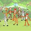 ArtCreativity Bendable Animal Figures – Set of 12 Flexible Zoo Toys, Fun Fidget Stress Relief for Kids, Animal Party Favors, Goody Bag Stuffers, and Piñata Fillers