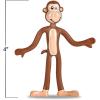ArtCreativity Bendable Animal Figures – Set of 12 Flexible Zoo Toys, Fun Fidget Stress Relief for Kids, Animal Party Favors, Goody Bag Stuffers, and Piñata Fillers