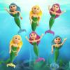 ArtCreativity Bendable Mermaid Figures, Set of 12 Flexible Magical Figurines, Stress Relief Fidget Toys for Kids, Birthday Party Favors, Goodie Bag Stuffers, Piñata Fillers for Boys and Girls