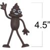 ArtCreativity Bendable Poop Toys – Set of 12 Flexible Poop Figures for Kids, Silly Stress Relief Fidget Toys, Funny Party Decorations, Goody Bag Stuffers, and Piñata Fillers