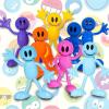 ArtCreativity Bendable Smile Figures – 12 Smiley Face Flexible Toys for Kids & Adults, Party Favors, Goody Bag Stuffers, Easter Basket & Piñata Fillers