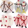 ArtCreativity Christmas Bendable Figurines, Set of 12, Fidget Christmas Toys with Reindeer, Santa, Snowman, & Penguin Characters, Great as Christmas Party Favors and Holiday Stocking Stuffers for Kids