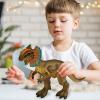 ArtCreativity Dilophosaurus Dinosaur Toy – Soft Touch, Roaring Sounds, Free Standing, Great for Imaginative Play