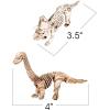 ArtCreativity Dino Fossils in Mesh Bag, Set of 12 Mini Dinosaur Fossils in Assorted Designs, Fun Dinosaur Play Set for Boys and Girls, Best Dinosaur Birthday Gift for Kids