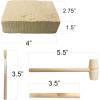 ArtCreativity Dino Teeth Dig and Discover Excavation Kit for Kids, Includes Triceratops and Spinosaurus Toy Fossil Teeth with 2 Digging Tools, Interactive Dinosaur Gifts for Boys and Girls(Triceratops and Spinosaurus (2 Teeth))