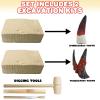 ArtCreativity Dino Teeth Dig and Discover Excavation Kit for Kids, Includes Triceratops and Spinosaurus Toy Fossil Teeth with 2 Digging Tools, Interactive Dinosaur Gifts for Boys and Girls(Triceratops and Spinosaurus (2 Teeth))
