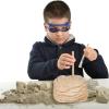 ArtCreativity Dinosaur Excavation Kit for Kids, 5.5” Stegosaurus Skull Excavating Set with Fossil Digging Tools and Stand, Fun Science Activity Toy, Educational Dinosaur Gift for Boys and Girls(Stegosaurus)