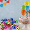 ArtCreativity Foam Dice for Kids, Bulk Set of 48, 1.5 Inch Large Multicolored Hexahedron Dice, Great for Classroom, Casino Party Decorations, Board Games(48 Pack)
