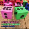 ArtCreativity Foam Dice for Kids, Bulk Set of 48, 1.5 Inch Large Multicolored Hexahedron Dice, Great for Classroom, Casino Party Decorations, Board Games(48 Pack)