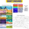ArtCreativity Foil Art Kit for Kids – 220 Piece Crafts Set – 90 Foil Sheets, 10 Backgrounds, 100 Foam Stickers, 20 Googly Eyes – Mess-Free Foil Fun Art for Kids, Boys and Girls Ages 4, 6, 8, 10, 12