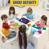 ArtCreativity Foil Art Kit for Kids – 220 Piece Crafts Set – 90 Foil Sheets, 10 Backgrounds, 100 Foam Stickers, 20 Googly Eyes – Mess-Free Foil Fun Art for Kids, Boys and Girls Ages 4, 6, 8, 10, 12