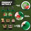 ArtCreativity Football Centerpieces for Table – Set of 10 – Sports Football Party Table Centerpiece Decoration – Football Table Party Supplies for Tailgates – Football Birthday Party Centerpiece Decor