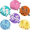 ArtCreativity Mini Bendable Farm Animal Toys, Set of 48, Barnyard Animal Toys for Kids in 6 Designs, Portable Stress Relief Toy for Kids, Barn Birthday Party Favors and Pinata Stuffers