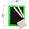 ArtCreativity Neon Chalkboard Sets for Kids, 24 Kits, 1 Mini Chalk Board, 2 Chalk Sticks, and 1 Eraser Per Kit, Art Birthday Party Favors for Boys and Girls, Unique Stationery Goodie Bag Fillers(24)