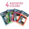 ArtCreativity Neon Chalkboard Sets for Kids, 24 Kits, 1 Mini Chalk Board, 2 Chalk Sticks, and 1 Eraser Per Kit, Art Birthday Party Favors for Boys and Girls, Unique Stationery Goodie Bag Fillers(24)