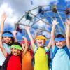 ArtCreativity Neon Plastic Visors, Set of 12, Sun Visors for Kids and Adults in Assorted Neon Colors, Sun Protection Hats with a Universal Fit, Outdoor Party Favors, and Retro Costume Accessories