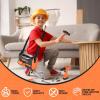 ArtCreativity Power Drill Tool Set for Kids – Pretend Playset with 2-in-1 Toy Drill with Lights, Sounds, Motion – Includes Toy Hammer, Pliers, Bolts, Screwdriver and More – Sturdy Bag for Storage