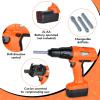 ArtCreativity Power Drill Tool Set for Kids – Pretend Playset with 2-in-1 Toy Drill with Lights, Sounds, Motion – Includes Toy Hammer, Pliers, Bolts, Screwdriver and More – Sturdy Bag for Storage
