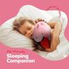 ArtCreativity Valentine’s Day Plush Dino Stuffed Animal – 12 Inches Tall – Light Pink Cute Dinosaurs Plush with Red Heart – Pink Dinosaur Plushie – Valentine’s Day Gifts for Her