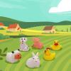 ArtCreativity Vinyl Farm Animals, Pack of 12 Assorted Squeezable Toys, Farm Birthday Party Favors for Kids, Fun Bath Tub and Pool Toys for Children, Educational Learning Aids for Boys and Girls