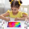ArtCreativity Water Marbling Paint Art Kit for Kids – Complete Set with 12 Paint Colors, 10 Bags Thickening Powder, 10 A5 Papers, and More – Marble Art Painting Kit – Crafts for Kids Ages 3 and Up