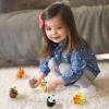 ArtCreativity Zoo Animal Rubber Duckies for Bath – Pack of 12 Cute Safari-Themed Duck Toys for Kids, Fun Bathtub and Pool Toys, Carnival Prizes, and Birthday Party Favors for Boys and Girls