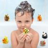 ArtCreativity Zoo Animal Rubber Duckies for Bath – Pack of 12 Cute Safari-Themed Duck Toys for Kids, Fun Bathtub and Pool Toys, Carnival Prizes, and Birthday Party Favors for Boys and Girls