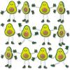ArtCreativity Bendable Avocado Toys – Set of 12 Flexible Avocado Figurines, Fun Toy Avocados for Kids, Stress Relief Fidget Toys, Avocado Birthday Decorations, Party Favors, and Gifts for Boys & Girls